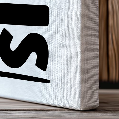 detail toile canvas 410g birdy kids impression fine art chassis bois texture